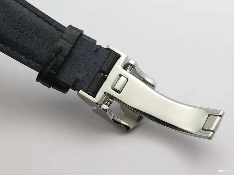 MIROTIME 0208 SportInspired Portuguese Real PR Real Annual Calendar IW503501 YLF 1:1 Best Edition White Dial On Leather Strap A 7241